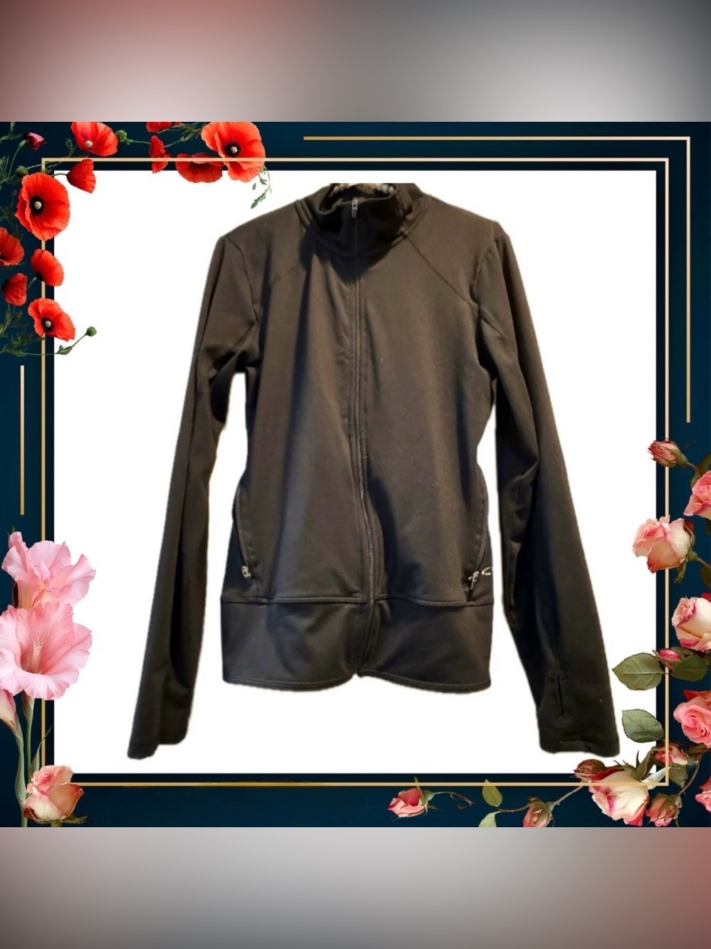 Jacket - Champion Duodry jacket - active wear - medium - black - zip pockets